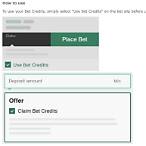 how to use bet credits on bet365